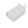 thumbnail image 5 of tooloflife Genuine Leather Car Key Case Key Holder Bag Wallet Purse Zip Keychain for Men and Women Gifts, 5 of 7