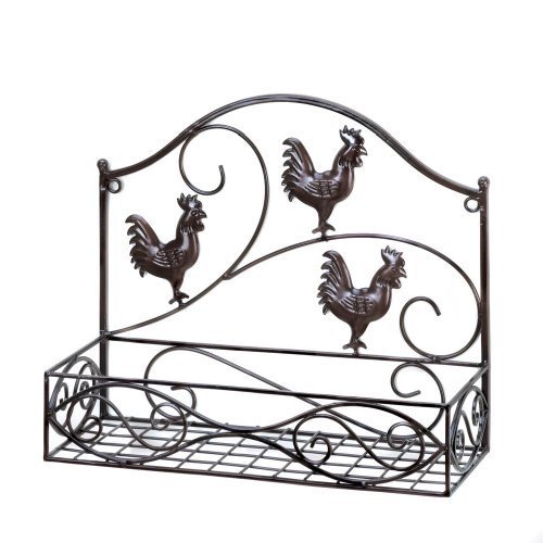 Elegante juego de aplique de pared de hierro curvo negro AEWholesale 10015844