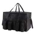 thumbnail image 2 of Bolsa térmica shamjiam con cierre de cremallera para entrega aislada ligera para calentar pizzas negro, 2 of 8