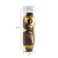 thumbnail image 3 of Unscented White Religious Candle Archangel Michael - Set of 6, 3 of 4