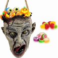thumbnail image 4 of Halloween Candy Basket Zombie Monsters Candy Bag Trick Or Treat Ghost Festival Party Happy Day Decor Kids Gift Bag Accessories Banmo, 4 of 5