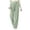 Green, variant on Sunnin Womens Waffle Knit Lounge Pants Drawstring Elastic Waist Slant Pockets Relaxed Straight Leg Trousers