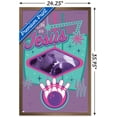 thumbnail image 3 of The Big Lebowski - Bowling with Jesus Wall Poster, 22.375" x 34", Framed, 3 of 3