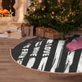 thumbnail image 5 of Rateoe Ribbon Breast Cancer Awareness Pattern Christmas Tree Skirt with Ties, Christmas Tree Decorations, Farmhouse Christmas Decor Xmas Holiday Decorations-48", 5 of 6