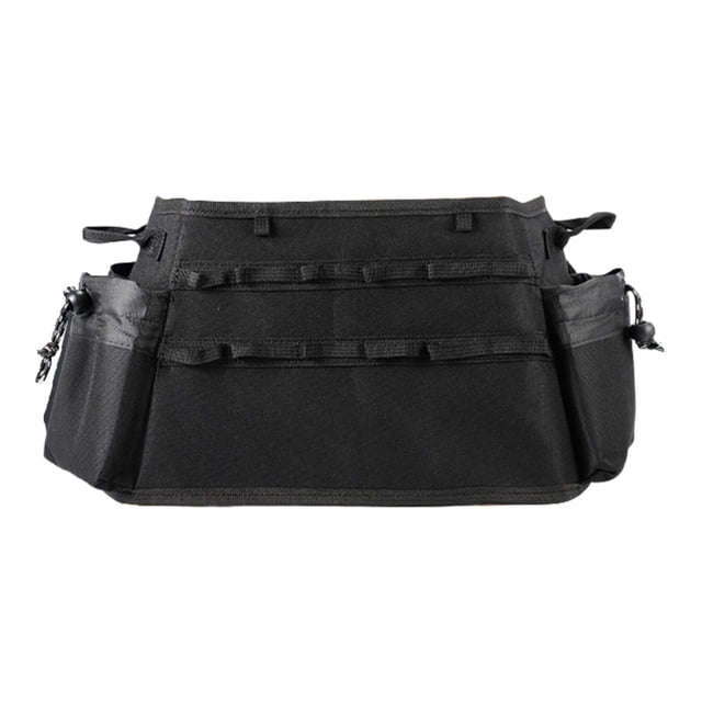 Almencla Stool Mount Tool Bag Oxford Cloth Folding Stool Cover for Camping RV Outdoor Black