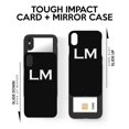 thumbnail image 4 of Personalised Black x White Top Initials iPhone 11 Case,iPhone 13 Pro, 4 of 4