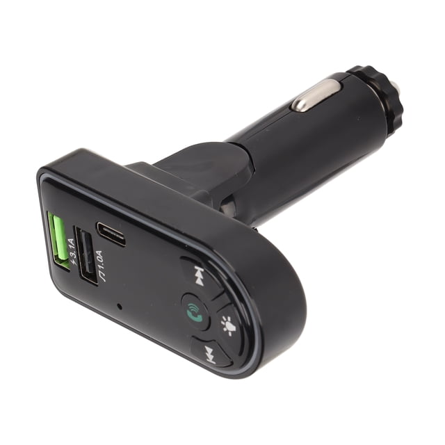 Reproductor MP3 Para Automóvil, Estéreo DC12V Reducción De Ruido Cargador Para Automóvil Función De Memoria Manos Libres Para Vehículo