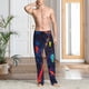 thumbnail image 2 of Balery Neon City Map Pantalones de pijama para hombre, pijama ultraligero, pantalón de descanso-X-Large, 2 of 6