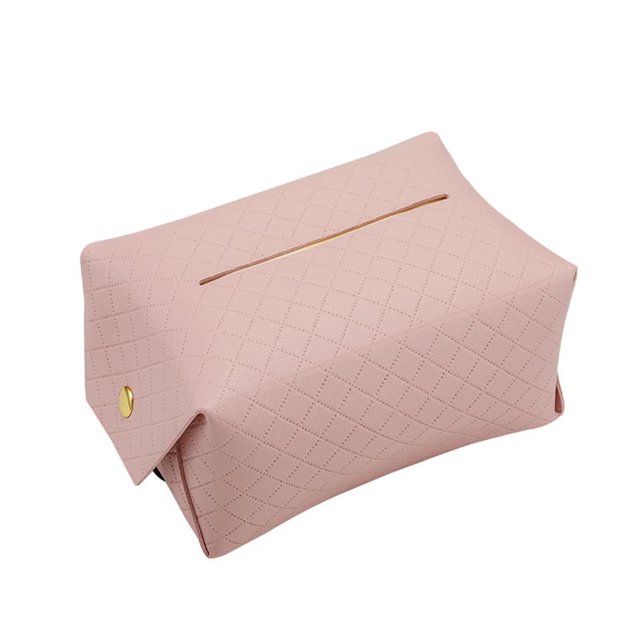 Soporte Para Pañuelos De Coche, Soporte Para Cubierta Facial Para Coche, Dispensador De Caja De Pañuelos De Cuero Pu Para Coche, Accesorios Para Interior De Coche Sweethay VI012092-03