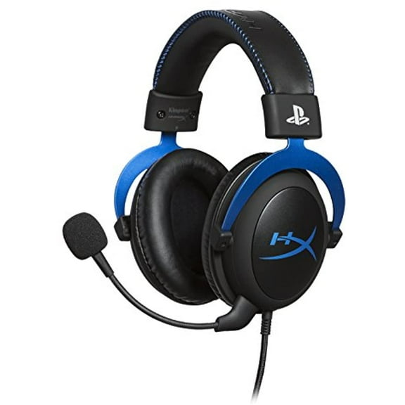 HyperX Cloud - Official PlayStation Licensed Gaming Headset for PS4 and PS5 with In-Line Audio Control, Detachable Noise Cancelling Microphone, Comfortable Memory Foam - Black