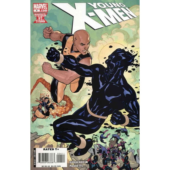 Young X-Men #4 VF ; Marvel Comic Book