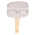 thumbnail image 2 of Pancake Pan, Even Heating Comfortable Handle Egg Frying Pan Stick Proof Aluminum Alloy  For Breakfast 3 Cups, 2 of 8