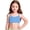 BU1, variant on OOOUM Girls Basic Swim Bikini Top Adjustable Spaghetti Strap Solid Color Tank Top Stretch Breathable Layering Vest For Summer Beach Black 8-9 Years