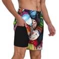 thumbnail image 3 of Goofa Easter Egg Printed Men's Swim Trunks Board Shorts Quick Dry Mens Swimming Trunks with Compression Liner,Breathable Fit Hawaii Beach Shorts-3X-Large, 3 of 9