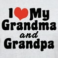 thumbnail image 3 of CafePress - I Love My Grandma And Grandpa Light T Shirt - Men's Classic Graphic T-Shirt, 3 of 4