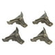 thumbnail image 5 of 4 Uds joyero pies forma de pies de tigre aleación de Zinc resistente a la corrosión resistente al óxido estilo Vintage joyero patas, 5 of 12