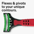 thumbnail image 3 of Schick Xtreme 3-Blade Sport Disposable Razors, 8 Ct, Flexible Blade Technology, Aloe Vera & Vitamin E Comfort Strip Helps Prevent Skin Irritation, 3 of 12