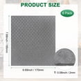 thumbnail image 3 of Uxcell 6-Pack Swedish Dishcloths for Kitchen, 7"x8" Wood Pulp Cellulose Reusable Paper Towels Washable Non-Scratch Rags [Dark Gray], 3 of 6