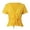 a-Yellow238, variant on FINALGANG Womens Solid Color Crewneck Short Sleeve TShirts Slim Fit Casual Basic Tees For Summer Spring Daily Wear White XXL