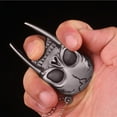 thumbnail image 6 of YIKA Metal Skull Shape Lighter Personalized Ghost Head Windproof Inflatable Lighter Wholesale White, 6 of 6