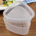 thumbnail image 3 of Matsuzay Molde de bola de arroz Triangular de 2 piezas, máquina para hacer Sushi, troquel hecho a mano, material de comida DIY, herramienta Bento Type3 NO3 Matsuzay  HA6488-00B, 3 of 6