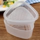thumbnail image 4 of Moyic Molde de bola de arroz Triangular de 2 piezas, molde antiadherente para hacer Sushi, molde de prensa hecho a mano, utensilios de cocina Bento Type3 NO3 Moyic HA6488-00B, 4 of 6