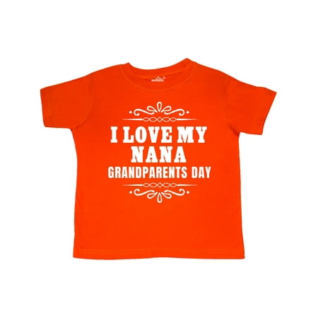 

Inktastic Grandparents Day I Love My Nana Gift Toddler Boy or Toddler Girl T-Shirt