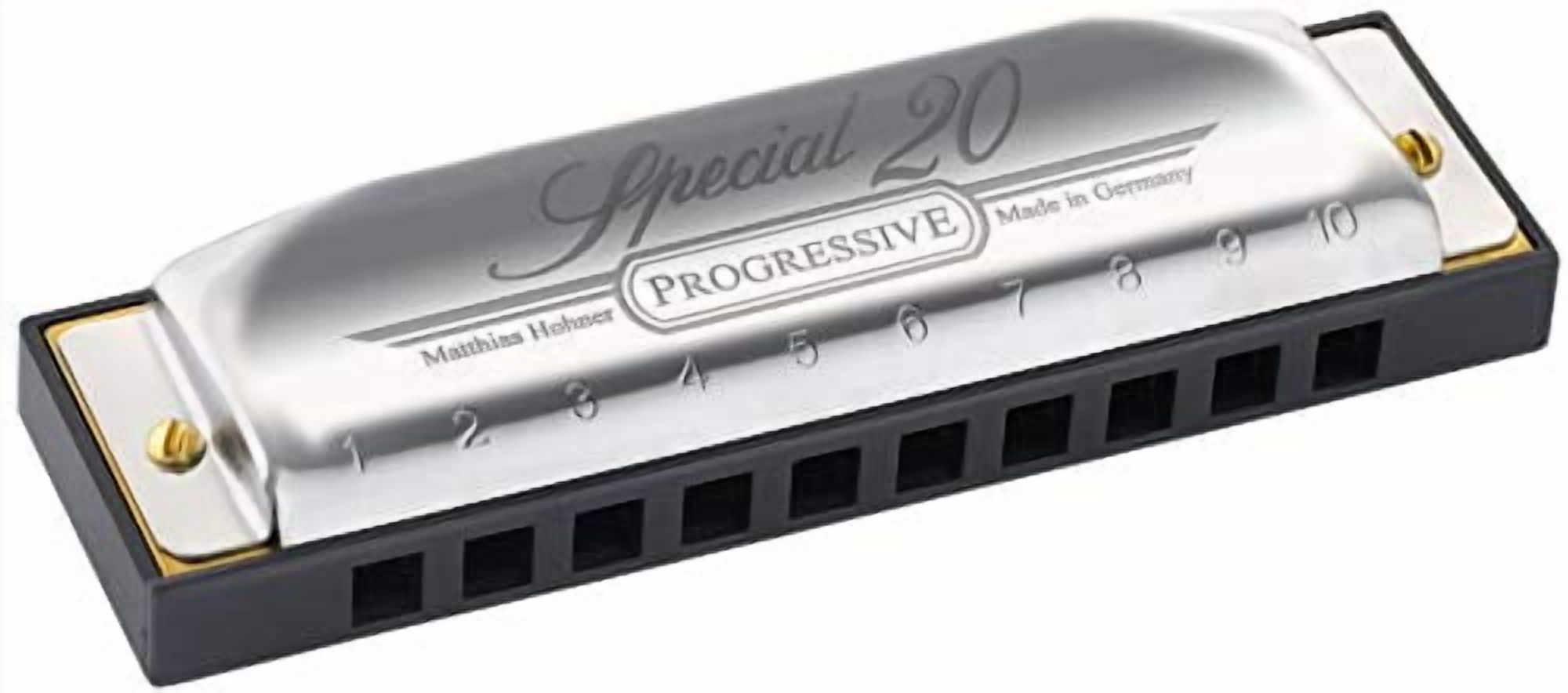 Hohner Special 20 Harmonica - Key of G w/ Zip Pouch