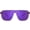 Gloss Purple, variant on GRINDERPUNCH Polarized Narrow Fit Aviator Sunglasses for Men Women UV400 Protection Trendy Square Lightweight Sunglasses - Gloss Black