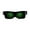 Green, variant on XUYAN LED Glasses LED Display Smart Glasses (editable Text)USB Charging DIY Funky Glasses Party Club DJ Halloween Christmas Perfect for Christmas, Halloween, and Birthday Parties
