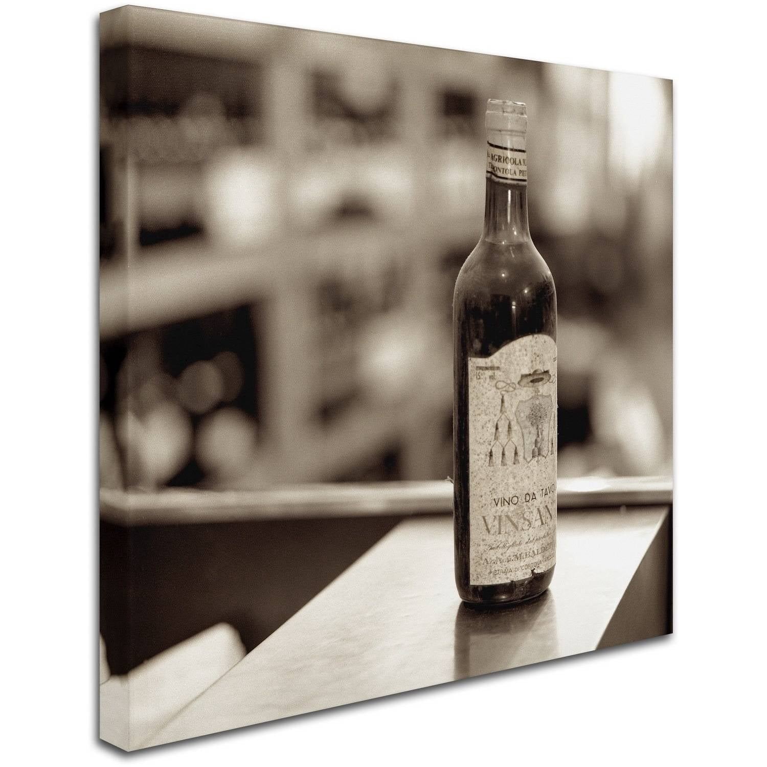 Trademark Fine Art "Tuscany Caffe III" Canvas Art by Alan Blaustein