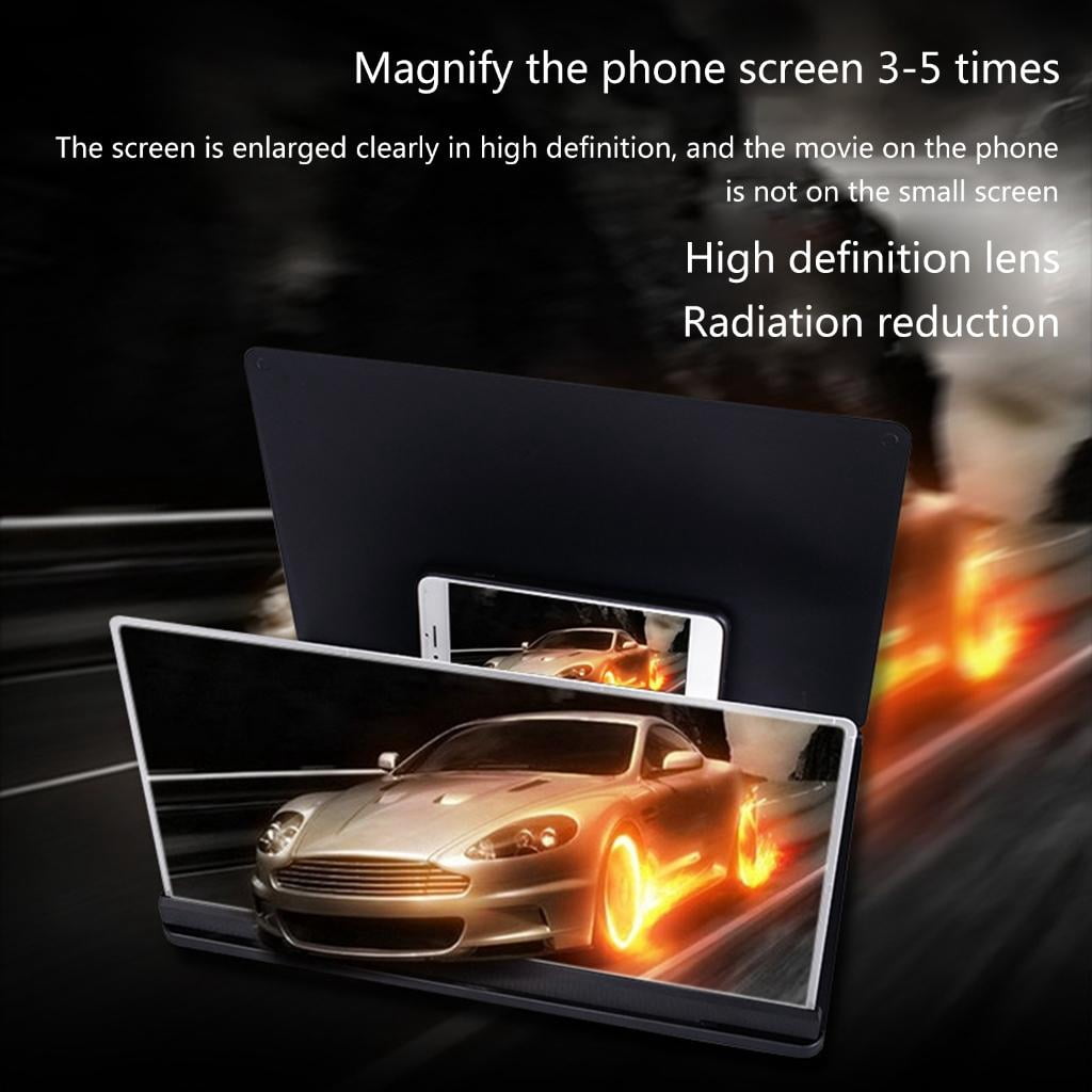 3D Screen Amplifier Folding Glass Stand Video Amplifier Brackets Enlarge Stand