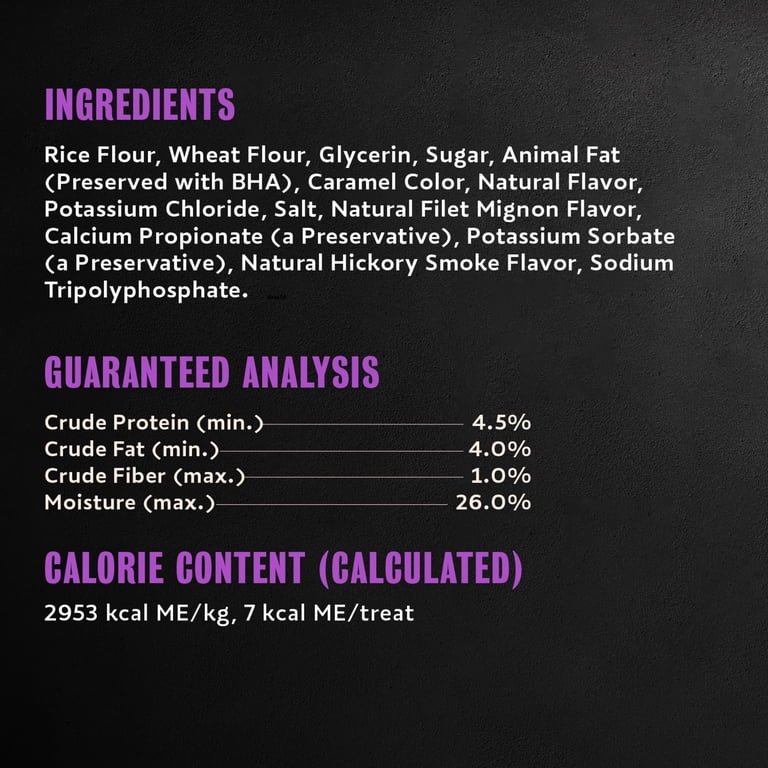 Soft Chewy Dog Treats, Filet Mignon Flavor photo 8