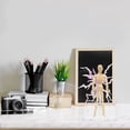 thumbnail image 3 of 1 Set Action Figure Stand Clear Toy Doll Holder Figurine Model Display Rack, 3 of 8