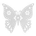 thumbnail image 1 of Fiesta De La Decoración De La Boda Shabby Chic Mariposa Blanca Bunting Guirnalda Zulema Boda colorín, 1 of 8