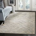 thumbnail image 2 of SAFAVIEH Brentwood Celandine Geometric Area Rug, 10' x 10' Square, Light Grey/Blue, 2 of 5