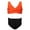 Orange, variant on Swimsuit Girls with Shorts Kids Girl Bathing Suits 2 Piece Cute Bikinis for Girls 4-5 Years
