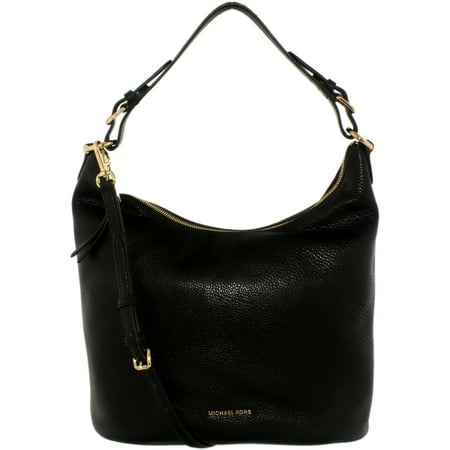 Michael Kors Women S Large Lupita Leather Hobo Bag Michael Kors Women S Large Lupita Leather Hobo Bag Shoulder Tote Black