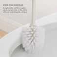 thumbnail image 3 of Toilet Brushes and Holders Toilet Bowl Brush with Holder Dark Gray for Bathrooms Modern Design Toilet Brush with Lid Longe, 3 of 8