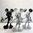 thumbnail image 4 of Figura de acción de Mickey Mouse, figura de decoración de escritorio, colección de resina, adornos modernos simples avanzados, modelo de Jugueteszhangyuxiang, 4 of 4