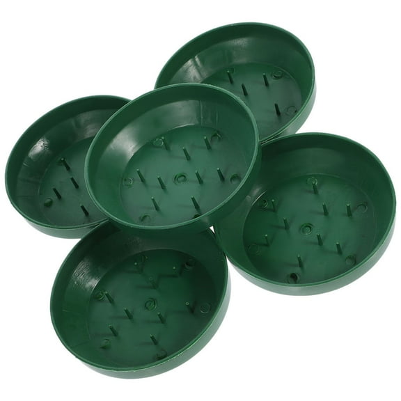 OUNONA  5 Pcs Wet Foam Cage Flower Arrangement Supplies Floral Decoration Baby Bride