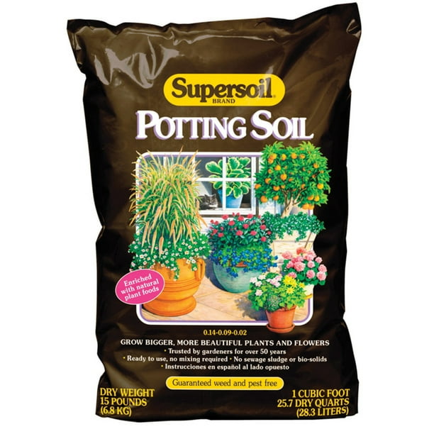 Supersoil Potting Soil 1 Case Of 1 Walmart Com Walmart Com