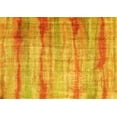 thumbnail image 1 of Ahgly Company Indoor Rectangle Abstract Yellow Contemporary Area Rugs, 3' x 5', 1 of 4