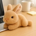 thumbnail image 5 of Adorable Bunny Stuffed Animal Soft Brown Rabbit Plush Toy Cute Birthday Easter Gifts for Boys Girls Kids Toddlers, 5 of 7