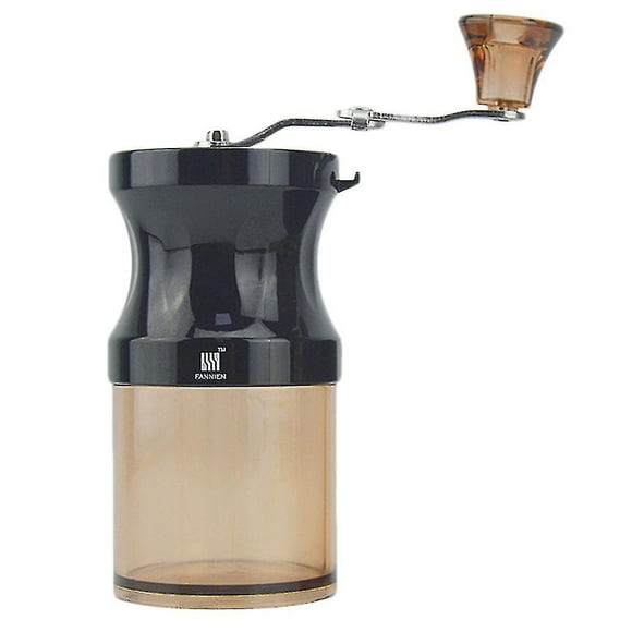 Portable Food Grinder Coffee Beans Grinder Manual Coffee Machine Multifunctional Grinder Durable Grain Mixer For Home Kitchen (black)