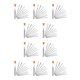 thumbnail image 3 of Bewildely Pack of 9 Large Eye Needle Pants Professional Washable House Embroidery Quilting Sewing Stitching Hand Portable Escribe un 10Conjunto, 3 of 6