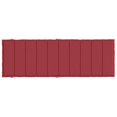 thumbnail image 3 of vidaXL Coussin pour Chaise Longue Rouge Vin 186x58x3cm Tissu Oxford, 3 of 5