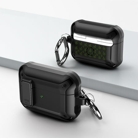 Duo Shield Secure Lock Designed For Airpods Pro With Hook  Black/Black price history on PriceWatchPro