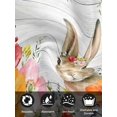 thumbnail image 7 of Bunny Easter Cloth Napkins Set of 8 Reusable Dinner Napkins, Pastoral Spring Floral Wooden Cocktail Napkin Washable Table Napkins for Wedding/Holiday Party/Baby Shower 20"x20", 7 of 7