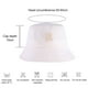 thumbnail image 2 of Circunferencia del sombrero: 55-60 cm, circunferencia de la cabeza grande, sombrero de pescador, sombrero de lavabo para mujer, sombrero para el sol con protección solar, 2 of 5